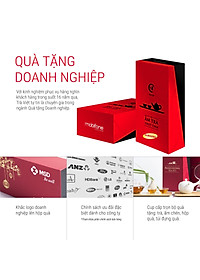 TRÀ VIỆT Hộp Quà Tri Ân Gỗ Thông Trắng New Zealand Cao Cấp
