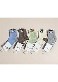 SET 5 ĐÔI TẤT VỚ 53 DỄ THƯƠNG CHỐNG TRƯỢT TỪ 1-12 TUỔI DÀNH CHO BÉ TRAI BÉ GÁI