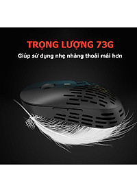 Chuột Không Dây HXSJ T38 Sạc Điện Wireless 2.4Ghz DPI 1600 - Hàng Chính Hãng