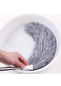 Chổi Quét Trần Nhà, Chổi Phất Trần Có Cán Điều Chỉnh Độ Dài Tới 2,8m Quét Mạng Nhện, Lau Chùi Bụi Bẩn Trên Cao miDoctor