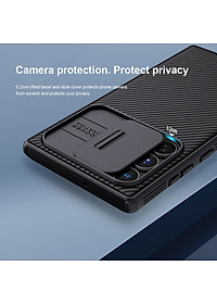 Ốp lưng chống sốc cho Samsung Galaxy S24 Ultra Camshield Pro nắp đậy bảo vệ Camera - Hàng nhập khẩu