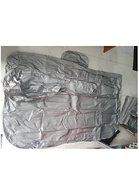 Nệm vải dù xe hơi màu xám dành cho nhiều dòng xe 5-7 chỗ