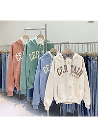 Nơi bán Áo khoác nỉ CERTAIN kéo khóa (ảnh thật), Áo Khoác hoodie Mũ Nỉ CERTAIN from rộng unisex ulzzang phong cách hàn quốc, Áo khoác nỉ, áo kiểu dáng hoodie form rộng cho nam nữ in chữ đẹp