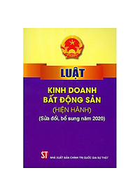Luật Kinh doanh bất động sản (Hiện hành)
