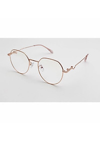 Gọng kính cận, Kính giả cận vintage Kim loại phong cách ulzzang Hàn Quốc KL105 + tặng Tuavit Kính Xinh mini