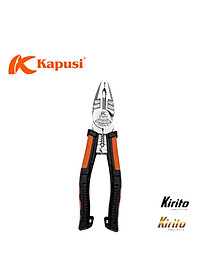 Kìm điện đa năng 8.5inch 215mm KAPUSI Japan, thép CR-V độ cứng cao lưỡi kìm sắc bén k8080