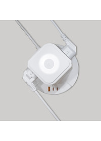 Ổ Cắm Điện Tích Hợp Củ Sạc Nhanh và Đèn Ngủ iCore ITS100C