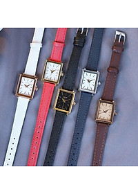  Đồng hồ nữ Julius chính hãng Hàn Quốc Ja-787 Ju1125 dây da (5 màu)