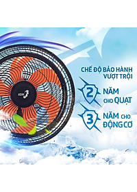 (ASIA) Quạt lửng Asia TURBO 6 cánh 80w - bán công nghiệp -  Hàng chính hãng