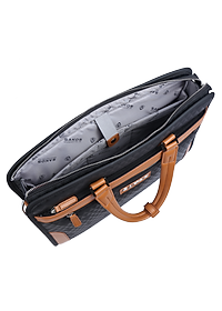 Cặp Xách Phối Da công Sở Thời Trang Cao Cấp SAKOS LEGEND 06 14 Inch