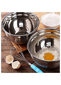 Set 3 Âu Inox Trộn Bột, Làm Bánh Tiện Ích Zwilling Hàng Đức 17- 21- 26cm- Bát Trộn Inox Cao Cấp- HÀNG CHÍNH HÃNG MINIIN