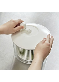 Rổ quay rau 360º Yamaken Kogyo Smart Bowl (2.7L/ 4.45L/ 6.6L) - Hàng nội địa Nhật Bản, nhập khẩu chính hãng (#Made in Japan) |#H-580|#H-614|#H-581|