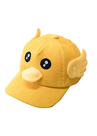 Mũ lưỡi trai vịt cho bé trai bé gái từ 1-7 tuổi vải nhung 5 màu