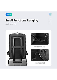 Balo Văn Phòng Chống Nước Chống Trộm Đựng Máy Tính Xách Tay 2 Cổng Usb Tiện Dụng Dung Tích Lớn Mark Ryden