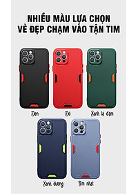 Ốp lưng chống sốc phong cách mới dành cho iPhone 11 / 12 / 11 Pro / 12 Pro / 11 Pro Max / 12 Pro Max - Hàng chính hãng