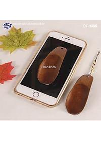 Đón giày Gỗ Hương/Gõ đỏ vân gỗ đẹp, có thể bỏ túi tiện dụng (DGH905) hàng xuất khẩu, kiểu dáng nhỏ gọn - HAHANCO