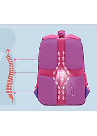 Balo học sinh cấp 1&amp;2 siêu nhẹ chống gù chống nước cao cấp phong cách châu âu