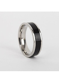 Nhẫn nam đen trắng