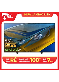 Android Tivi OLED Sony 4K 55 inch XR-55A80J Mới 2021