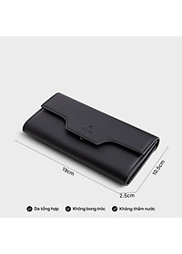 Ví cầm tay nữ nắp gập cách điệu YUUMY Seasand YV55