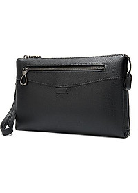 Clutch da bò thật cao cấp BAOHA LEATHER BHM8986 Ví da cầm tay cao cấp.