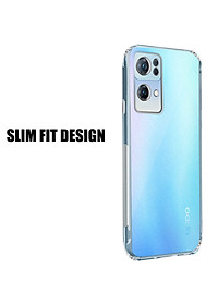 Ốp lưng silicon dẻo cho Oppo Reno 7z / Reno 8z hiệu Ultra Thin trong suốt mỏng 0.6mm độ trong tuyệt đối chống trầy xước - Hàng nhập khẩu