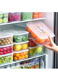 Hộp đựng thực phẩm 3L nắp dẻo nội địa Nhật Bản