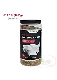 Thức ăn cá Multi Color Butterfly Carp đạm dinh dưỡng chép sư tử lên màu cá cảnh