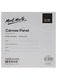 khung vải/Tấm Canvas Panels dạng bảng Mont Marte nhiều kích thước 