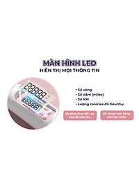 Dây Nhảy Không Dây Tích Hợp Tạ Sắt Tay Cầm Đếm Số Vòng,Quãng Đường,Calo Tiêu Thụ + Tặng Tô Vít Và Pin