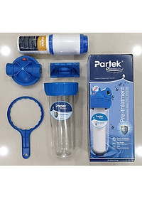 Bộ Lọc Thô PARTEK P1012-PRS 10 inch Cao Cấp Công Nghệ Mỹ Chuẩn NSF - Hàng Chính Hãng - (Cốc Lọc Sinh Hoạt 10in, Lọc Nước Đầu Nguồn, Tiền Xử Lý Nước Sinh Hoạt, Sediment Filter, Pre-treatment 5 micron, P1012PRS P1005-PP PP-CATION)