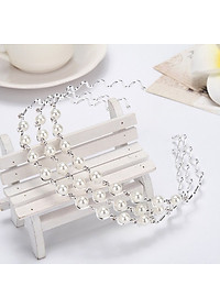 Cài tóc ngọc trai phong cách Hàn quốc phụ kiện xinh tặng kèm 5g thun cột tóc đen