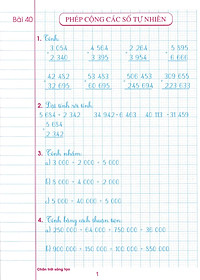 Vở Ô Li Bài Tập Toán Lớp 4 - Quyển 2 (Biên Soạn Theo Chương Trình SGK Chân Trời Sáng Tạo) _HA
