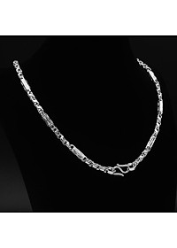 Dây Chuyền Nam Bạc Hiểu Minh DBN054 Bạc Ta 8 chỉ