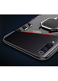 Ốp lưng dành cho Samsung Galaxy A7 2018 iron man chống sốc kèm iring - hàng nhập khẩu