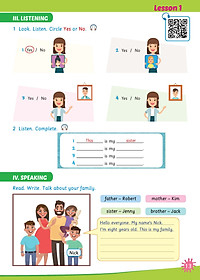Bài tập bổ trợ Tiếng Anh 3 Extra and Friends