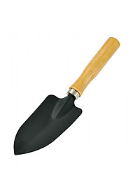 Xẻng làm vườn (8.5 X 28cm) cán gỗ nhỏ gọn tiện dụng Echo Metal - Hàng nội địa Nhật Bản.