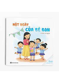 Combo 8 cuốn Ehon Kỹ năng sống: Bon và Gia đình, Bạn bè