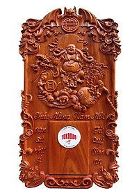 Đốc Lịch TOKDODO Gỗ Hương Nguyên Khối Đục Nổi