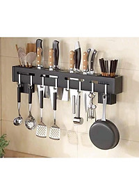 Giá Cài Dao - Kệ để dao thớt, Treo Đồ Nhà Bếp Inox Dán Tường Gọn Nhẹ