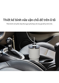 Bình giữ nhiệt LocknLock Metro Drive LHC4277S 650ml - Kèm ống hút và cọ rửa
