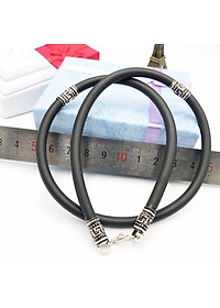 Dây Chuyền Vòng Cổ Nam Bọc Bạc Thật Nam Tính Thể Thao - BẠC HIỂU MINH DCS038S