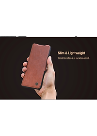 Bao Da dành cho Samsung Galaxy Z Fold 3 hiệu Nillkin Aoge Leather Cao Cấp - Hàng nhập khẩu