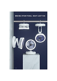 Xiaomi Quạt Trần mini Sạc Cổng USB Có Đèn LED Tiện Dụng Và Bền-Hàng nhập khẩu