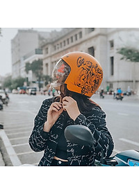 Nón bảo hiểm Royal kính âm M139 tem V7