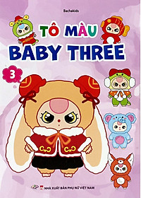 Sách - Tô Màu Baby Three 3