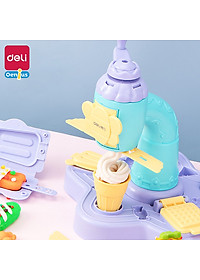 Đất Nặn Làm Bếp Làm Kem Mì Cùng Bé Khuôn Và Máy Thủ Công Deli - Đồ Chơi Giáo Dục Nhập Vai Thông Minh Cho Bé - 67801 67802 67805 YC