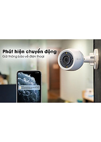 Camera IP Wifi Ngoài Trời EZVIZ C3TN 2MP 1080P Color Night Tích Hợp Mic Thu Âm - Có Màu Ban Đêm - Hỗ Trợ Thẻ Nhớ Lên 256G - Hàng Chính Hãng
