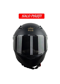 Mũ Bảo Hiểm FullFace Royal M136 (Đen Mờ)