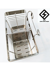 ỐNG ĐŨA INOX 304 2 NGĂN CAO CẤP